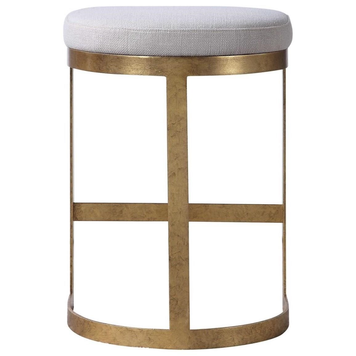 Uttermost Accent Furniture Stools 23523 Ivanna Modern Counter Stool
